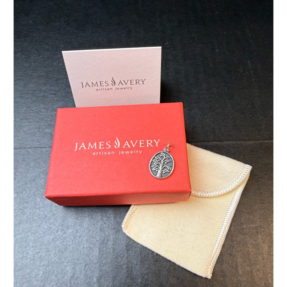James Avery Sterling Silver Tree Of Life Charm Retired